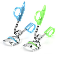 Fashion Stainless steel beauty Portable mini color Eyelash curler clip Eyelash accessory tool